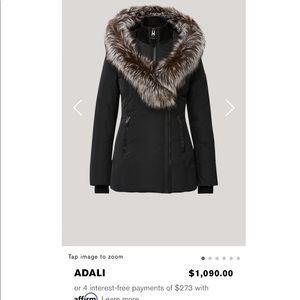 NWT Mackage Adali Down Coat size Small